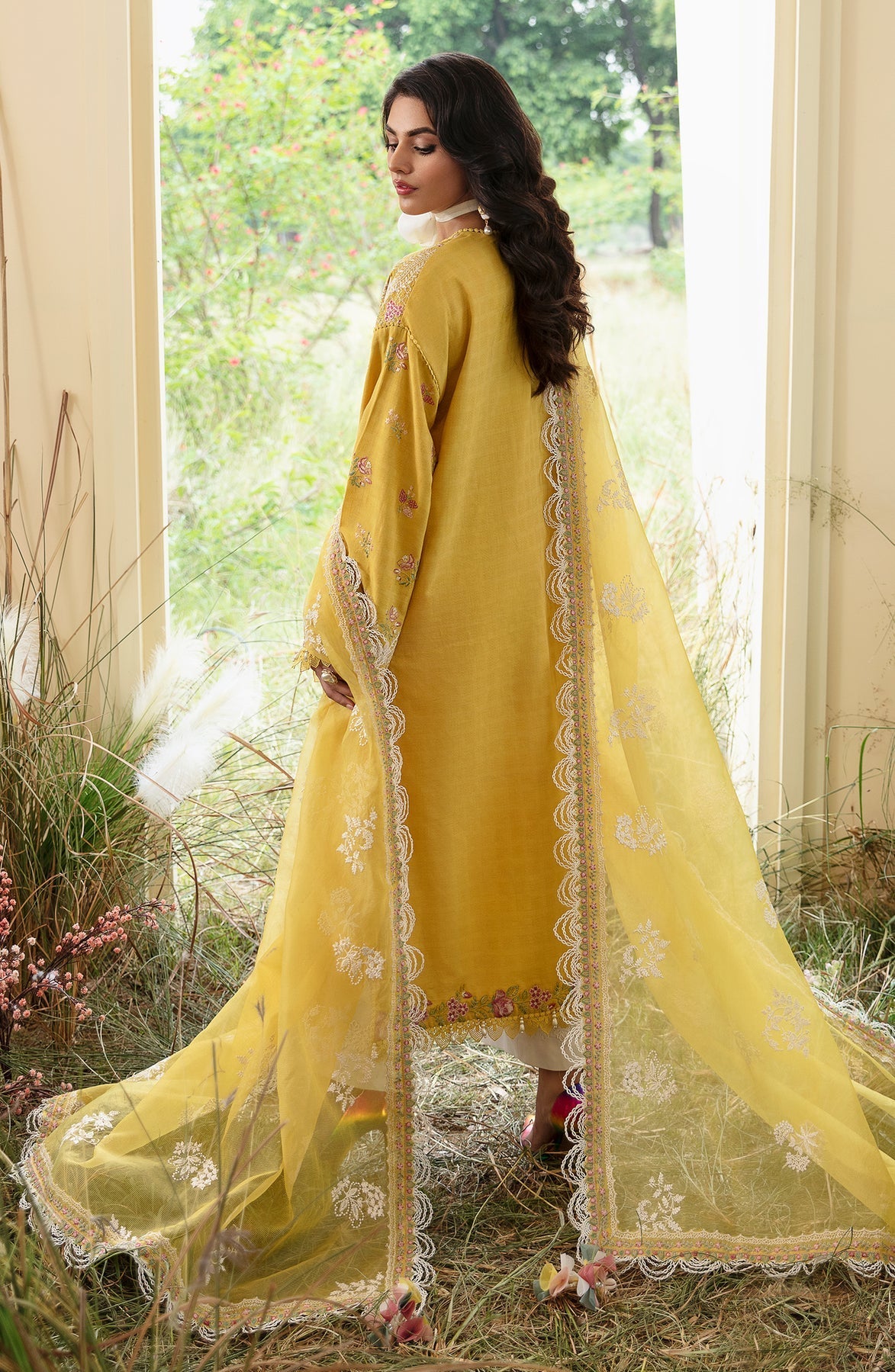 Zevk | Flora Festive Lawn | LUMANI by Zevk - Designer Dress - Type: Ladies Clothes - Available at Libayah - 100% Original