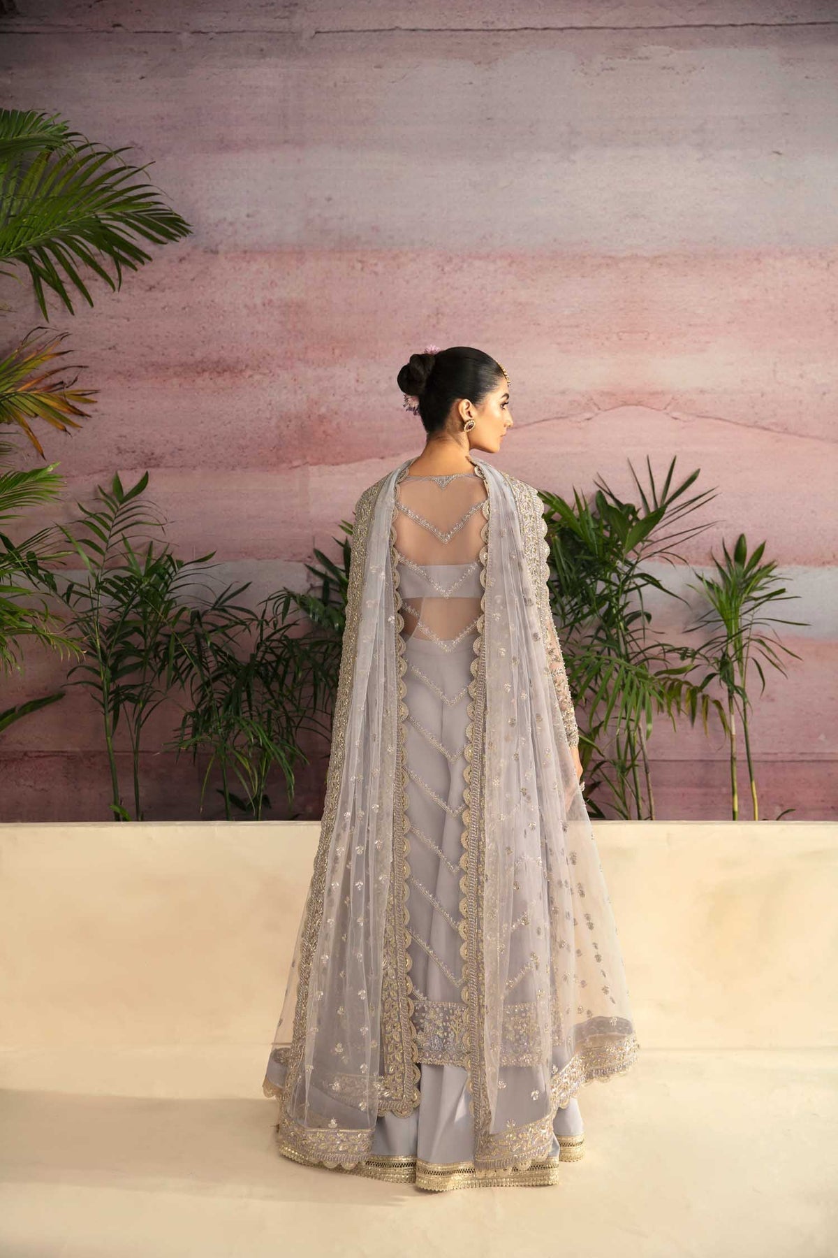 Akbar Aslam | Deewani Wedding Formals | Moonlit by Akbar Aslam - Designer Dress  - Type : Ladies Clothes - Available at Libayah - 100% Original 