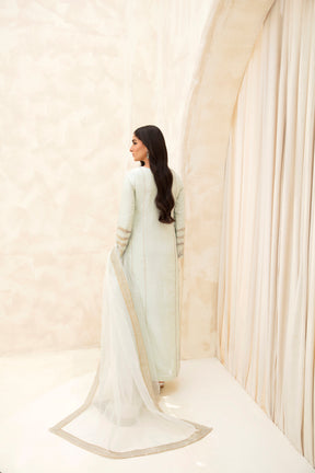 Raja Salahuddin | The Wishlist | PEPPERMINT by Raja Salahuddin - Designer Dress - Type: Ladies Clothes - Available at Libayah - 100% Original