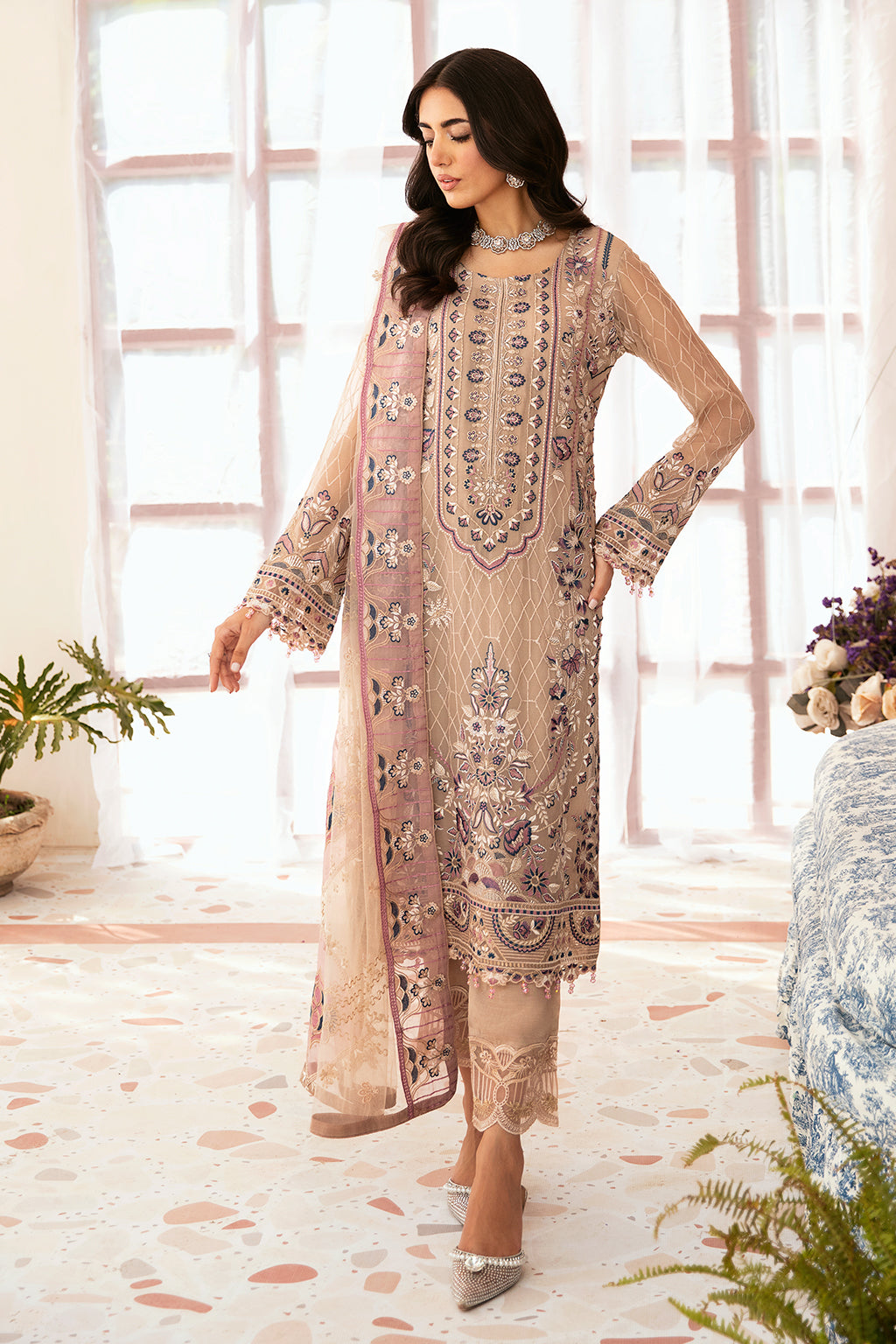 Ramsha | Ramsha Collection | F-2611 by Ramsha - Designer Dress  - Type : Ladies Clothes - Available at Libayah - 100% Original 
