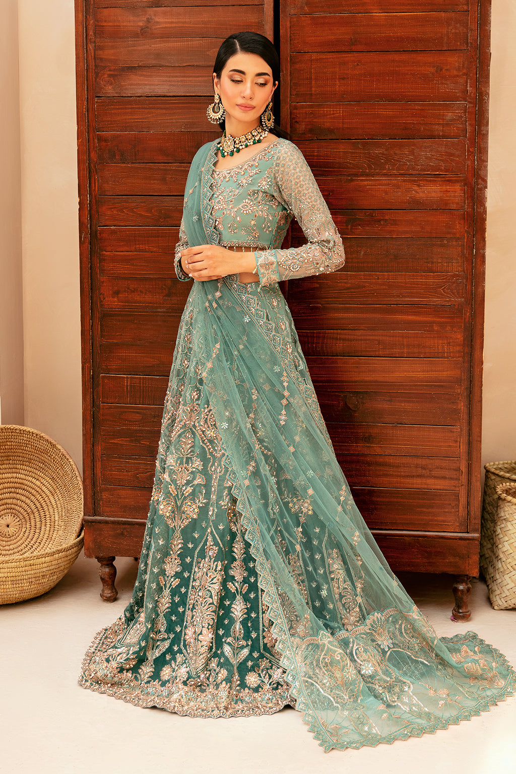 Ramsha | Luxury Wedding Collection | HA-403 by Ramsha - Designer Dress - Type: Formal - Available at Libayah - 100% Original