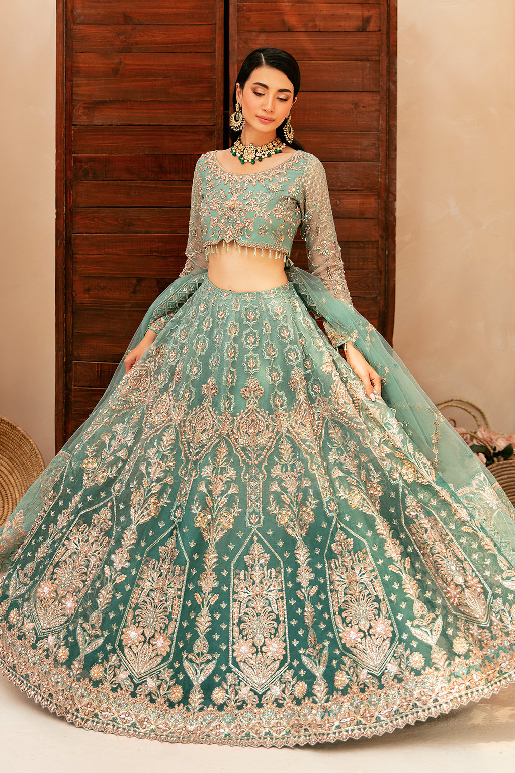 Ramsha | Luxury Wedding Collection | HA-403 by Ramsha - Designer Dress - Type: Formal - Available at Libayah - 100% Original
