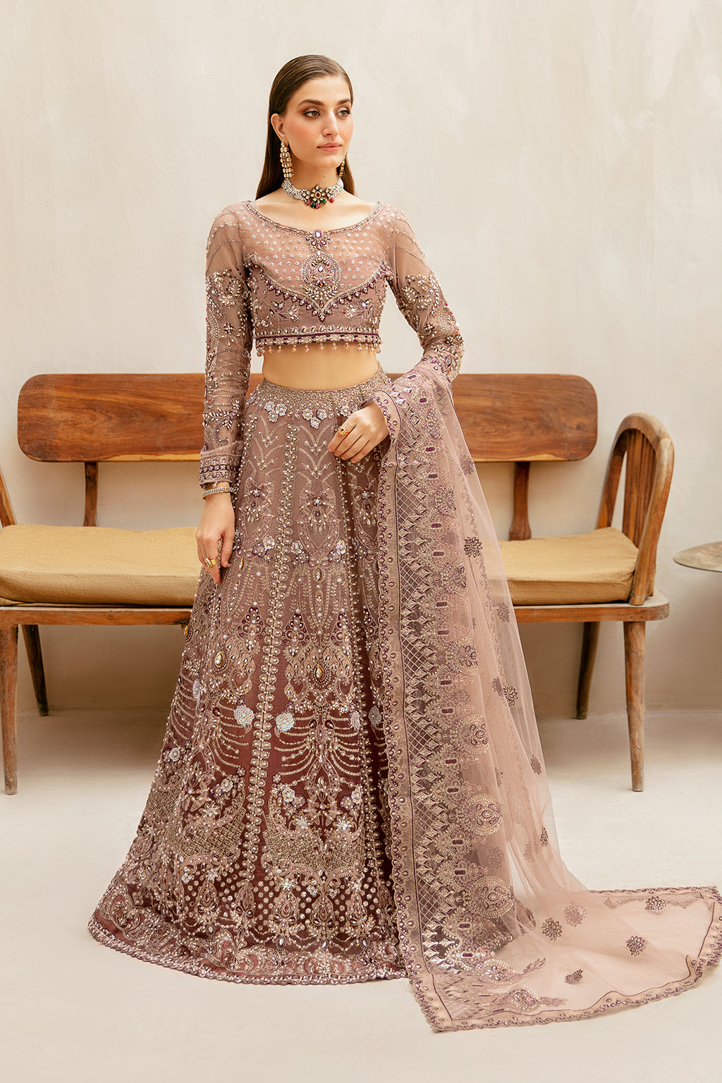 Ramsha | Luxury Wedding Collection | HA-401 by Ramsha - Designer Dress - Type: Formal - Available at Libayah - 100% Original