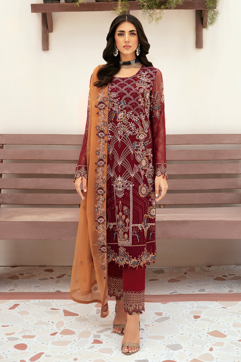 Ramsha | Ramsha Collection | F-2612 by Ramsha - Designer Dress  - Type : Ladies Clothes - Available at Libayah - 100% Original 