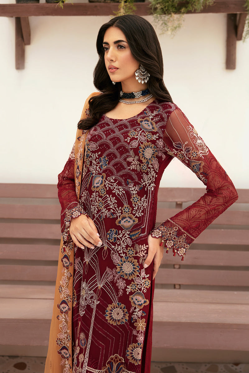 Ramsha | Weightless Chiffon 24 | F-2612 by Ramsha - Designer Dress - Type: Ladies Clothes - Available at Libayah - 100% Original