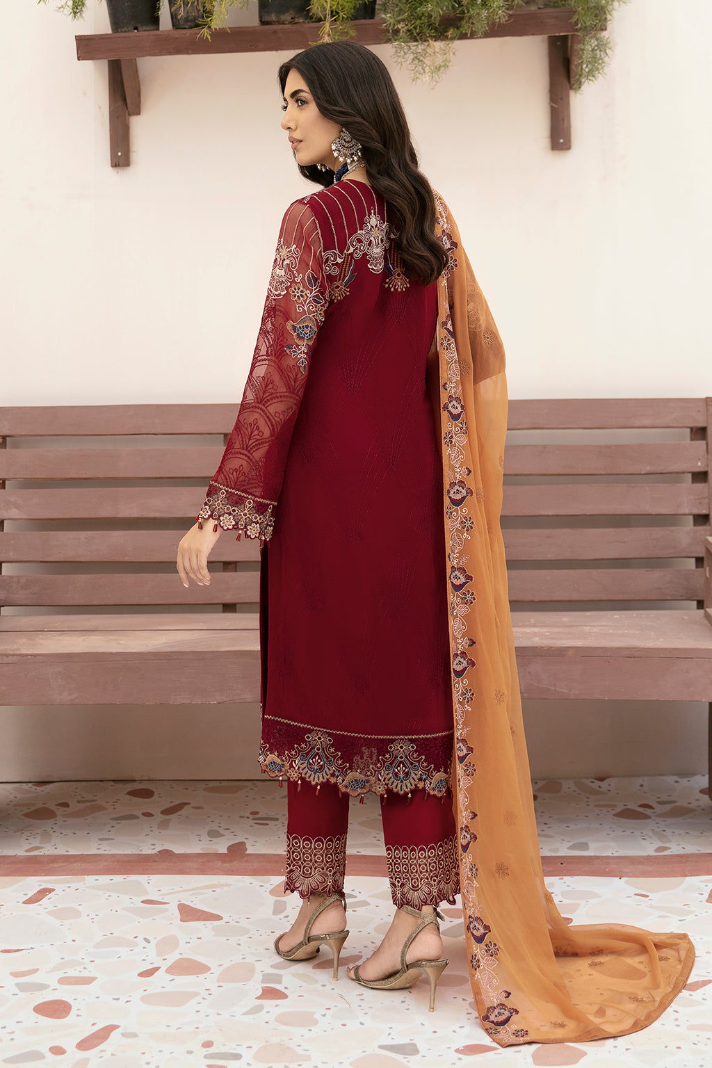 Ramsha | Ramsha Collection | F-2612 by Ramsha - Designer Dress  - Type : Ladies Clothes - Available at Libayah - 100% Original 