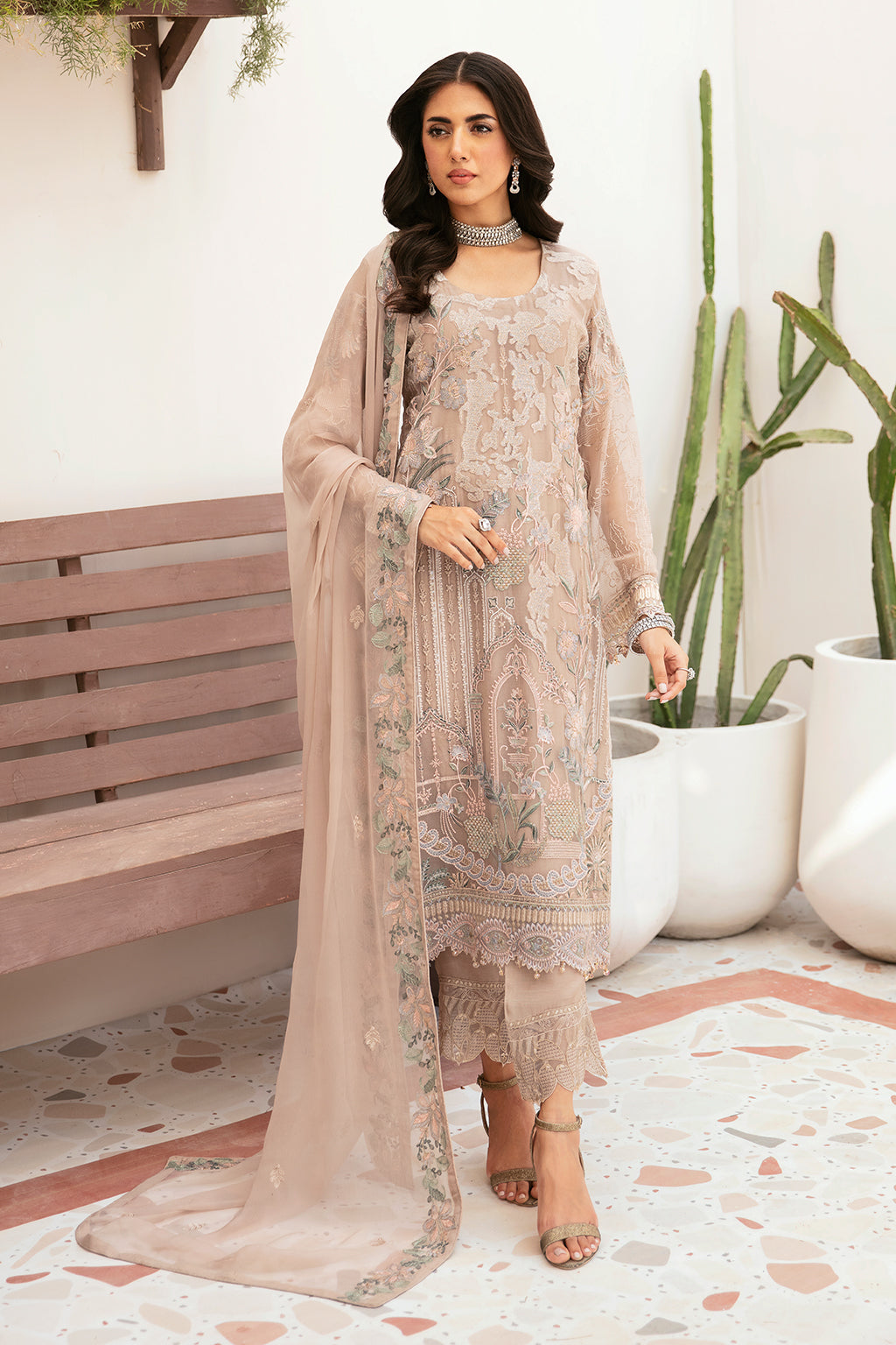 Ramsha | Weightless Chiffon 24 | F-2601 by Ramsha - Designer Dress - Type: Ladies Clothes - Available at Libayah - 100% Original