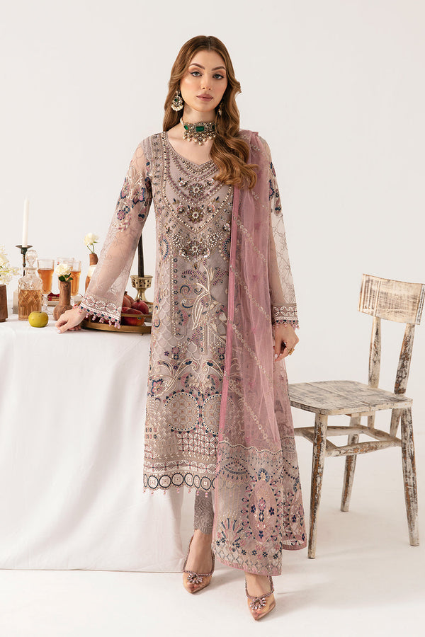 Ramsha | Minhal Organza Collection | M-1110 by Ramsha - Designer Dress - Type: Ladies Clothes - Available at Libayah - 100% Original