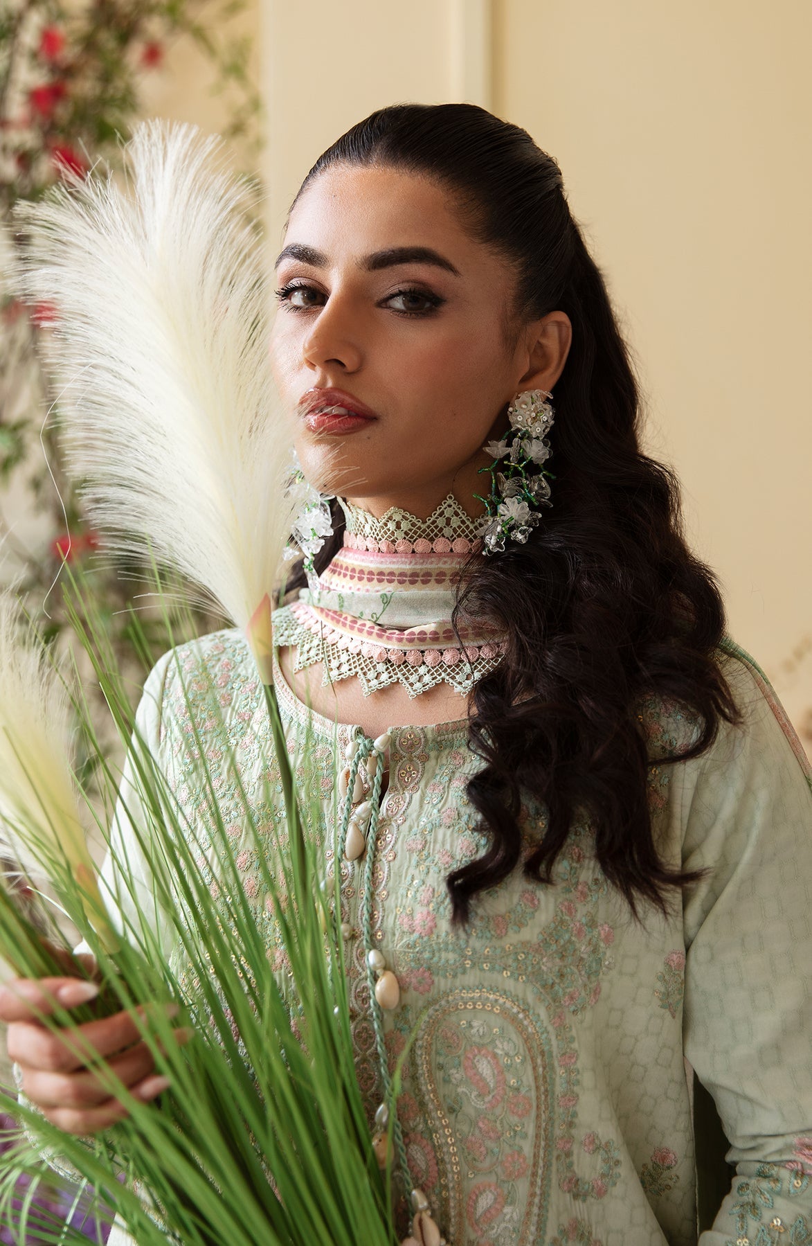 Zevk | Flora Festive Lawn | BLOSSOM by Zevk - Designer Dress - Type: Ladies Clothes - Available at Libayah - 100% Original