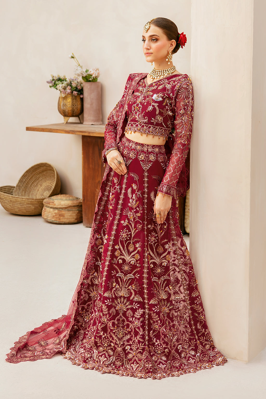 Ramsha | Luxury Wedding Collection | HA-404 by Ramsha - Designer Dress - Type: Formal - Available at Libayah - 100% Original