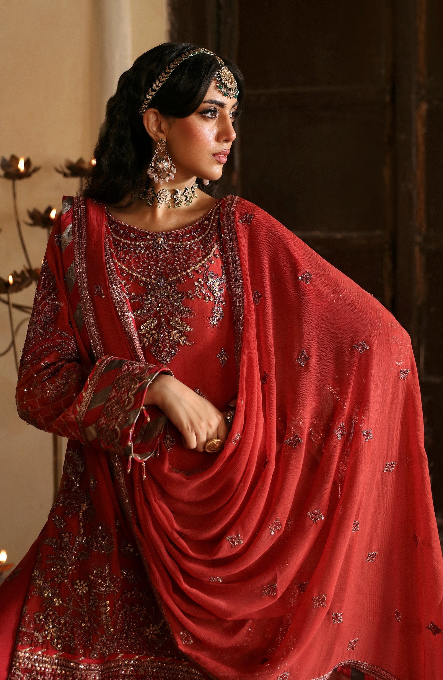 Emaan Adeel | Devdas Formals | KOYAL by Emaan Adeel - Designer Dress - Type: Ladies Clothes - Available at Libayah - 100% Original
