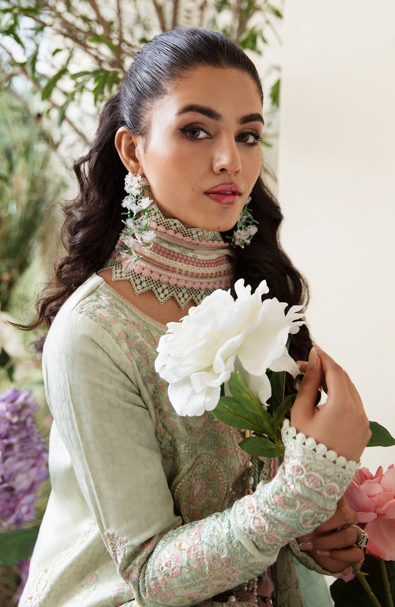 Zevk | Flora Festive Lawn | BLOSSOM by Zevk - Designer Dress - Type: Ladies Clothes - Available at Libayah - 100% Original