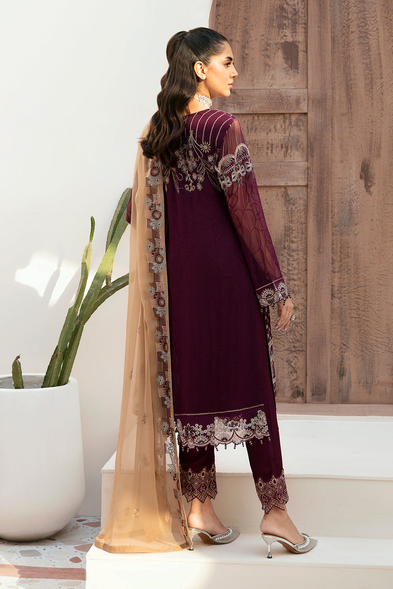 Ramsha | Weightless Chiffon 24 | F-2608 by Ramsha - Designer Dress - Type: Ladies Clothes - Available at Libayah - 100% Original