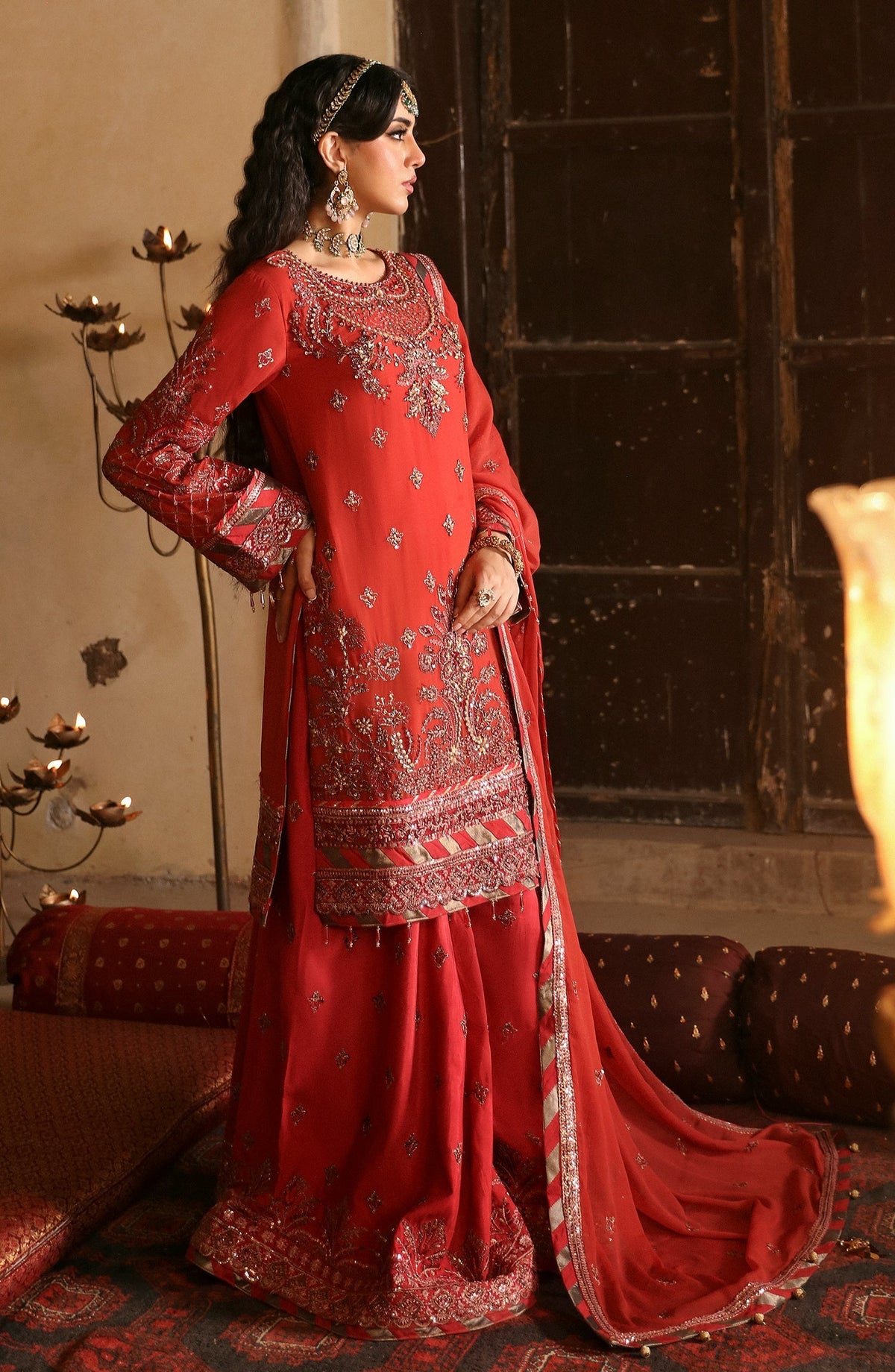 Emaan Adeel | Devdas Formals | KOYAL by Emaan Adeel - Designer Dress - Type: Ladies Clothes - Available at Libayah - 100% Original