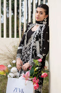 Zevk | Flora Festive Lawn | DUSK by Zevk - Designer Dress - Type: Ladies Clothes - Available at Libayah - 100% Original
