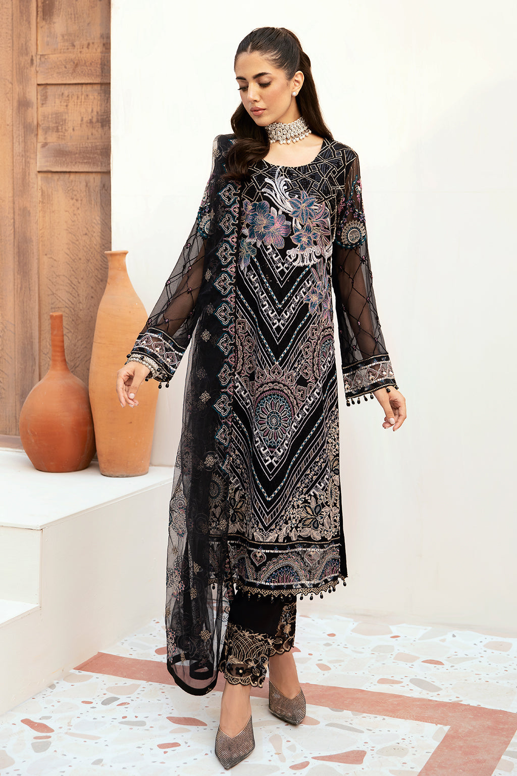 Ramsha | Ramsha Collection | F-2606 by Ramsha - Designer Dress  - Type : Ladies Clothes - Available at Libayah - 100% Original 