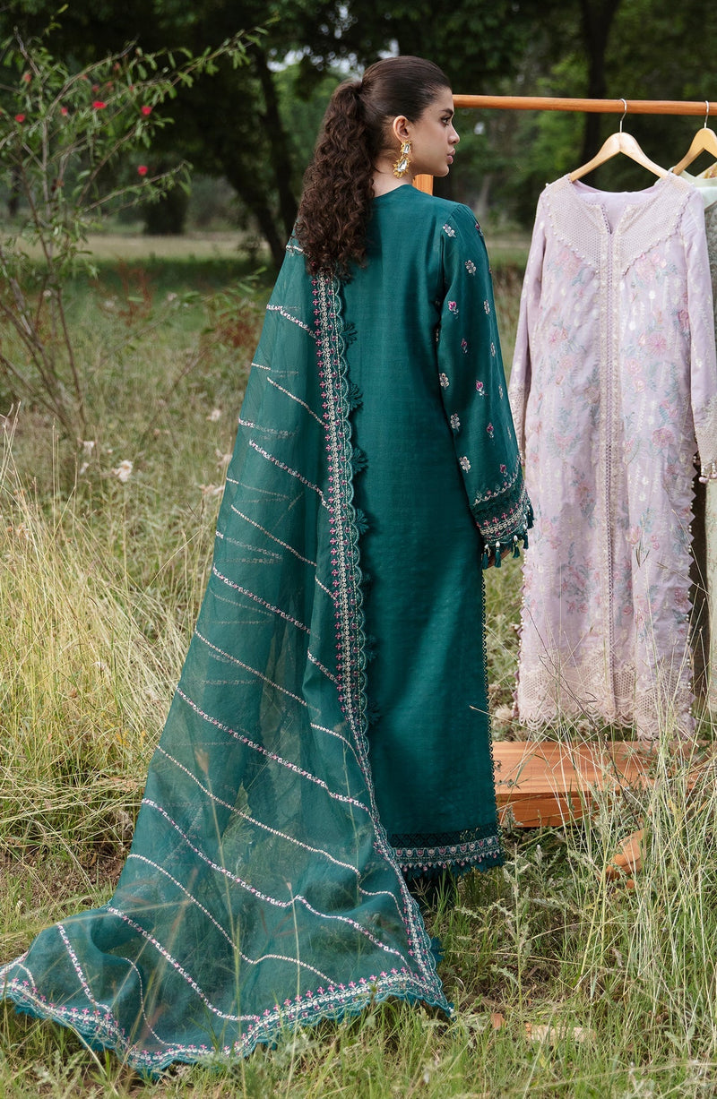 Zevk | Flora Festive Lawn | RELIC by Zevk - Designer Dress - Type: Ladies Clothes - Available at Libayah - 100% Original