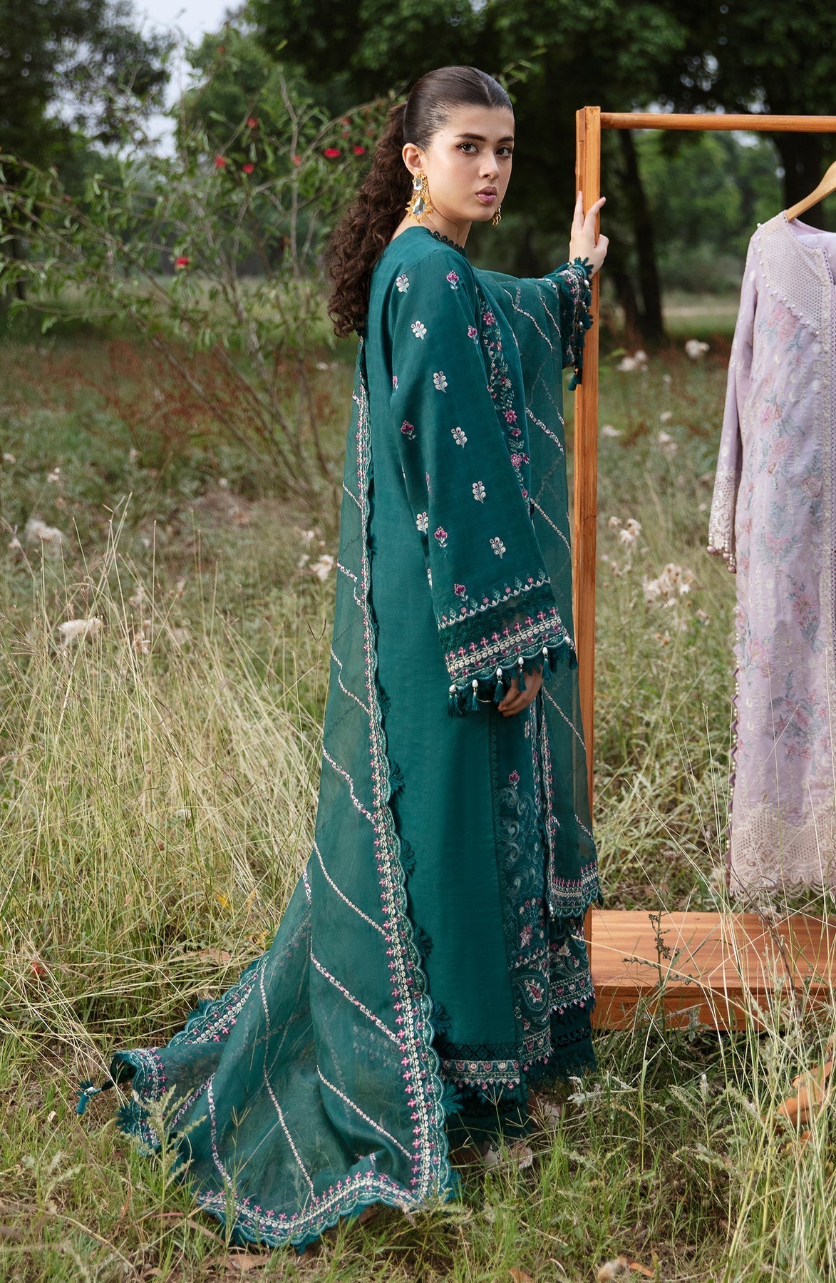 Zevk | Flora Festive Lawn | RELIC by Zevk - Designer Dress - Type: Ladies Clothes - Available at Libayah - 100% Original