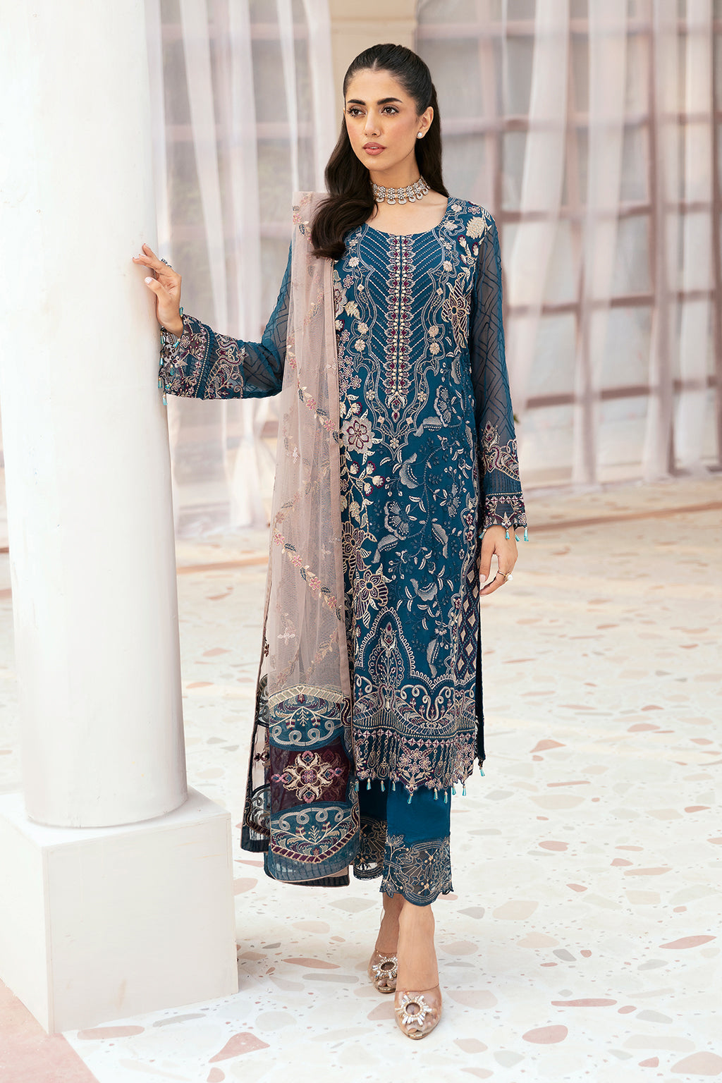 Ramsha | Ramsha Collection | F-2602 by Ramsha - Designer Dress  - Type : Ladies Clothes - Available at Libayah - 100% Original 