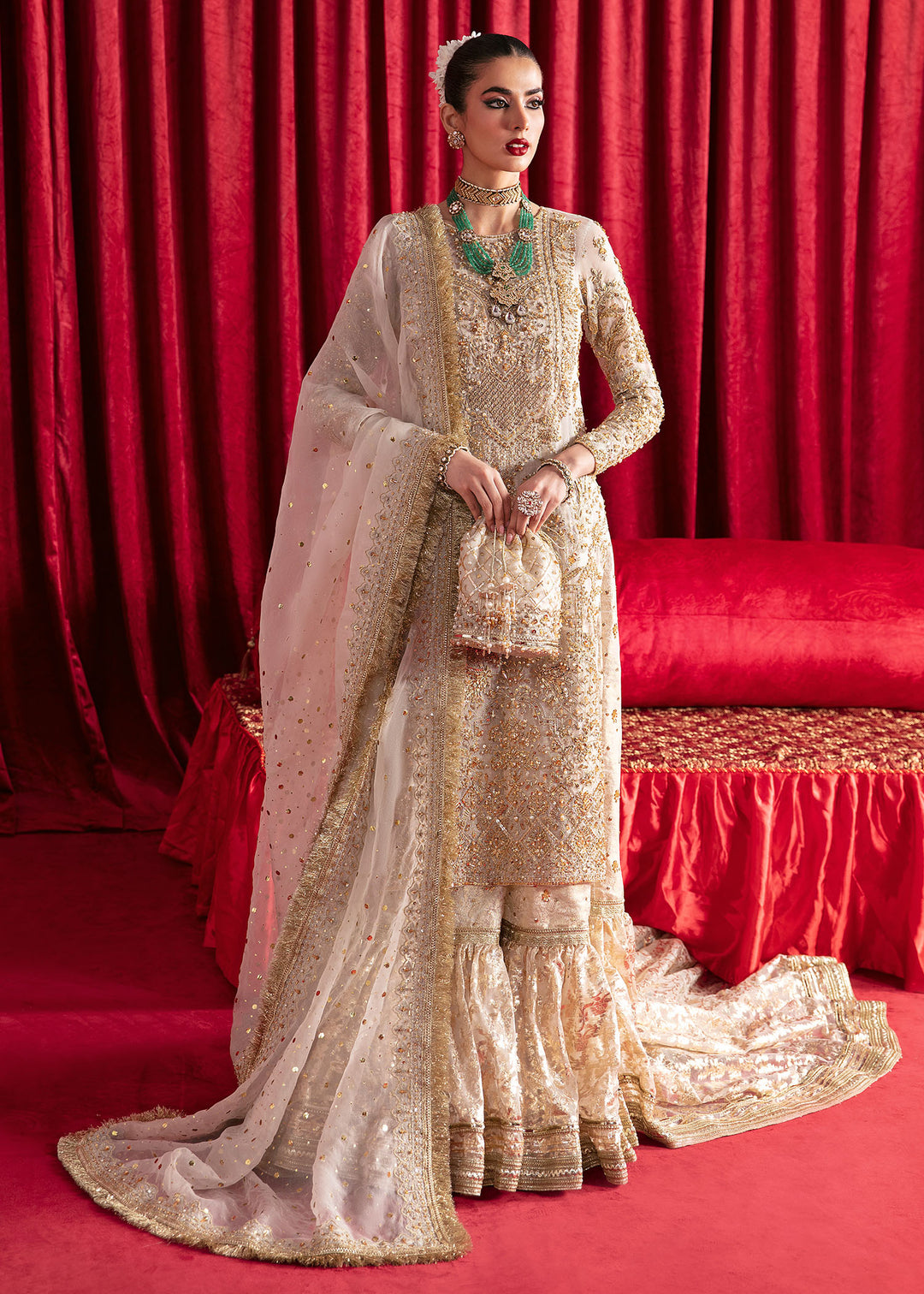 Kanwal Malik | Wedding Formals and Bridals | MUSKAAN by Kanwal Malik - Designer Dress - Type: Ladies Clothes - Available at Libayah - 100% Original