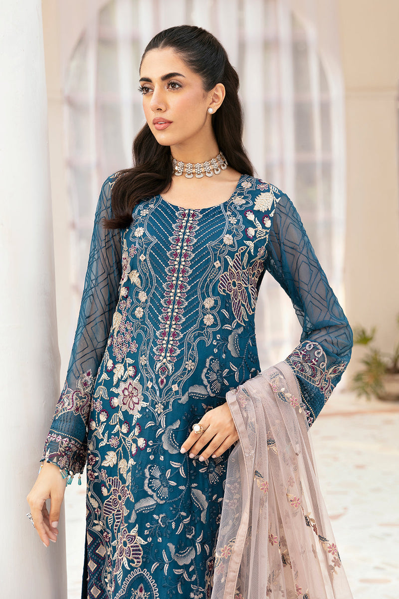 Ramsha | Weightless Chiffon 24 | F-2602 by Ramsha - Designer Dress - Type: Ladies Clothes - Available at Libayah - 100% Original