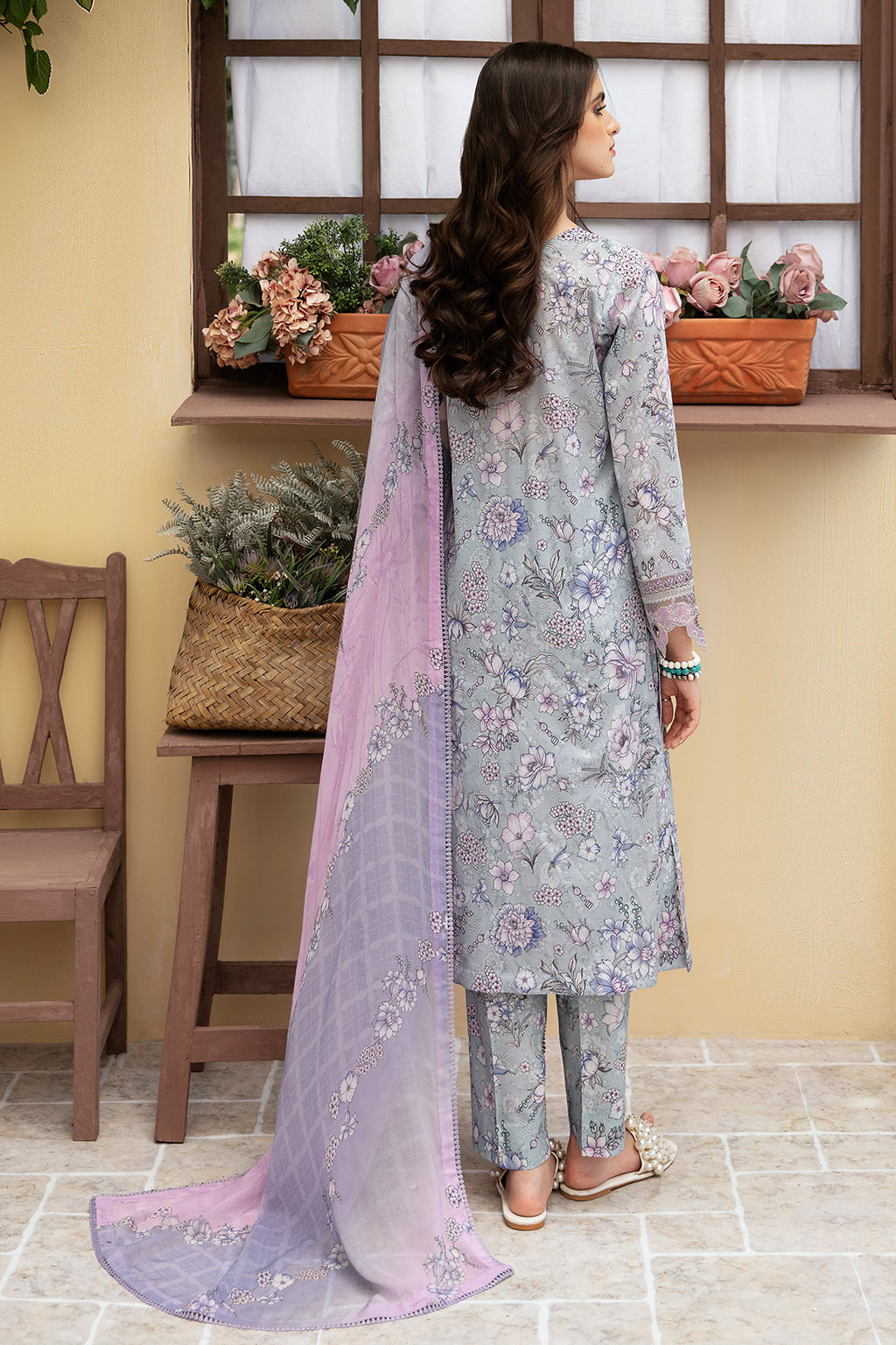 Ramsha | Rangrez Lawn Collection | N-508 by Ramsha - Designer Dress - Type: Ladies Clothes - Available at Libayah - 100% Original