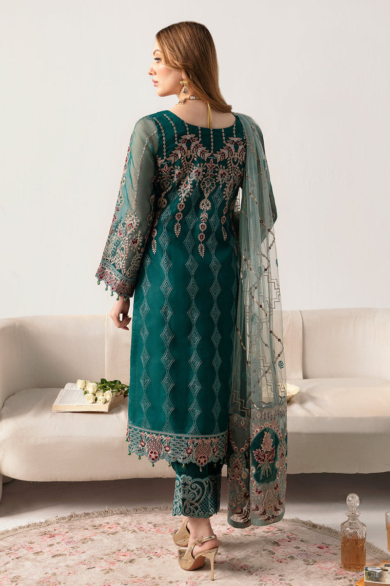 Ramsha | Minhal Organza Collection | M-1101 by Ramsha - Designer Dress - Type: Ladies Clothes - Available at Libayah - 100% Original