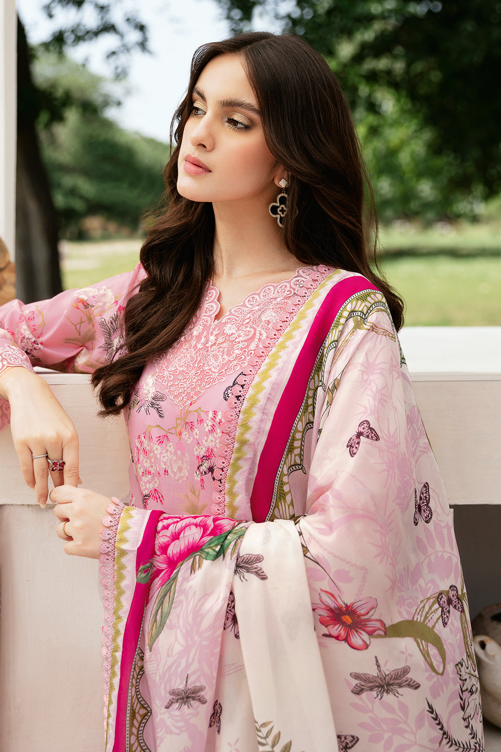 Ramsha | Rangrez Lawn Collection | N-502 by Ramsha - Designer Dress - Type: Ladies Clothes - Available at Libayah - 100% Original