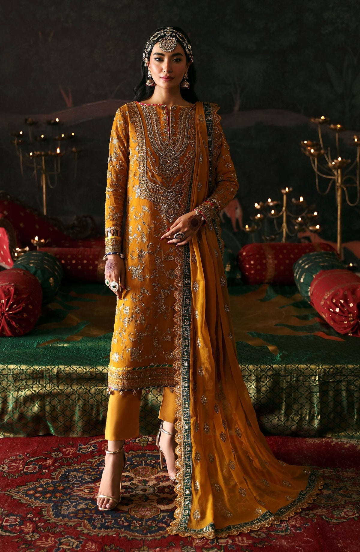 Emaan Adeel | Devdas Formals | ROSHAN JAHAN by Emaan Adeel - Designer Dress - Type: Ladies Clothes - Available at Libayah - 100% Original
