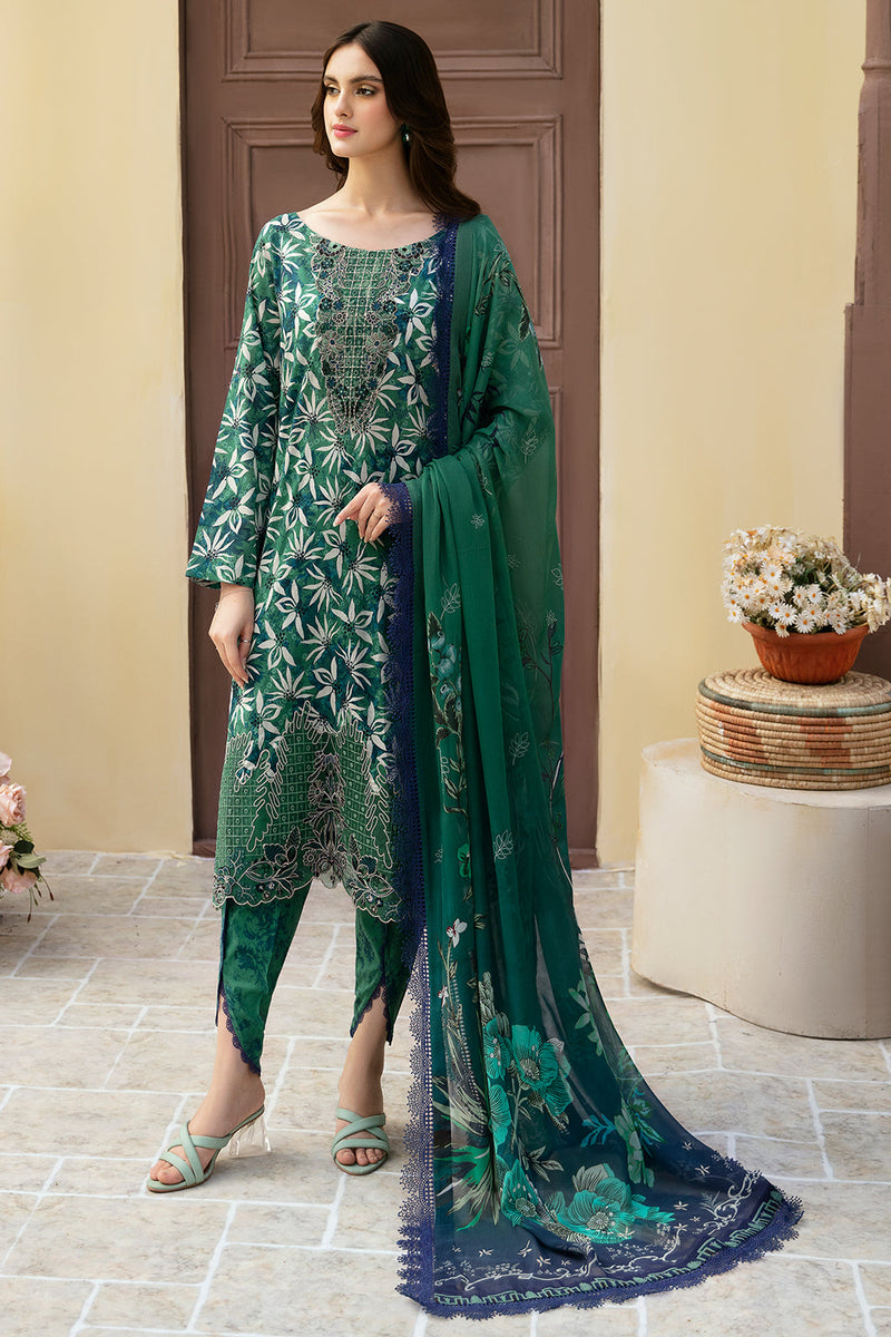 Ramsha | Rangrez Lawn Collection | N-507 by Ramsha - Designer Dress - Type: Ladies Clothes - Available at Libayah - 100% Original