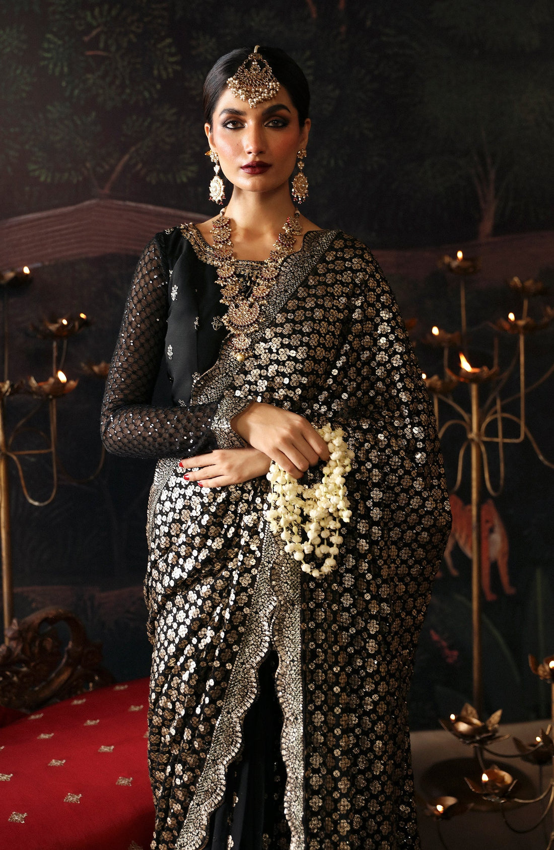 Emaan Adeel | Devdas Formals | ZEBA by Emaan Adeel - Designer Dress - Type: Ladies Clothes - Available at Libayah - 100% Original