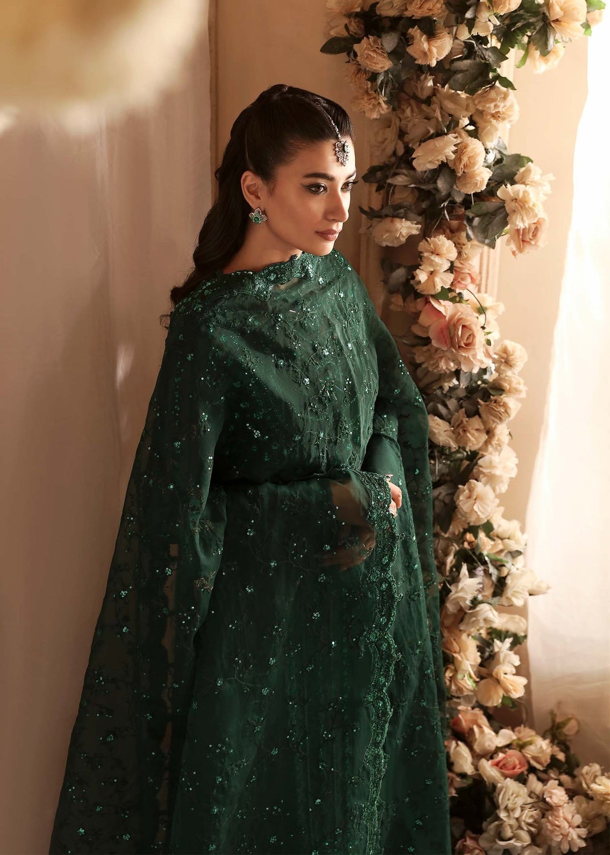 Akbar Aslam | Aleia Luxury Formals | Emeraude by Akbar Aslam - Designer Dress - Type: Bridal - Available at Libayah - 100% Original