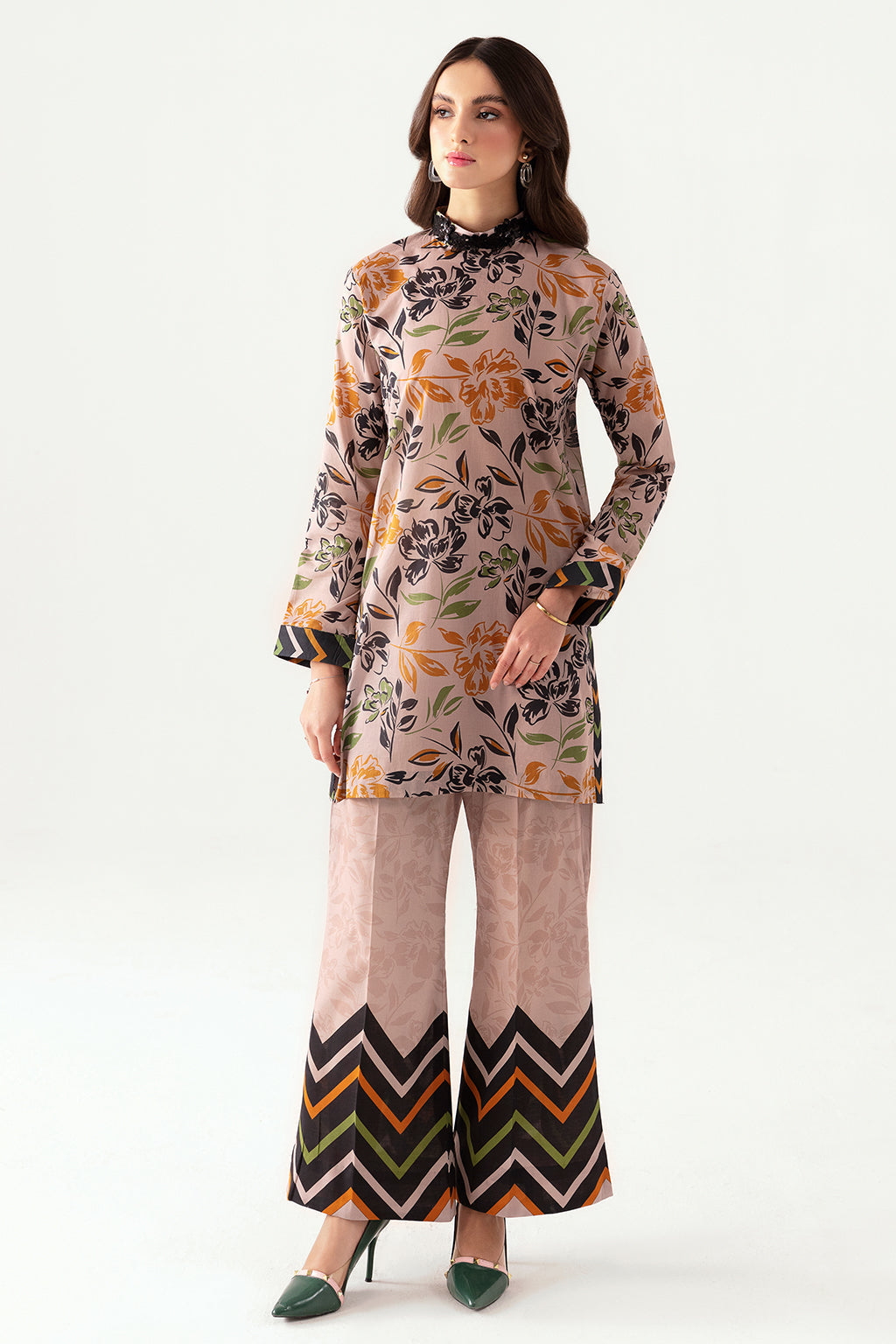 Ramsha | Pinted Lawn | RP-106 by Ramsha - Designer Dress - Type: Ladies Clothes - Available at Libayah - 100% Original