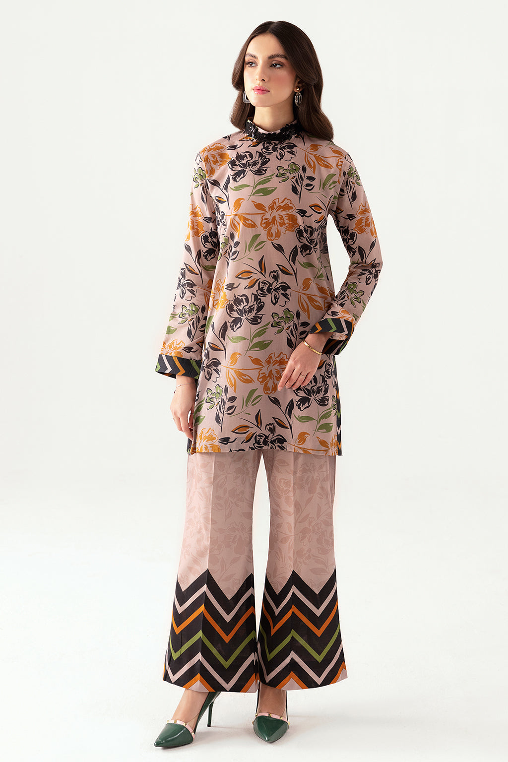 Ramsha | Pinted Lawn | RP-106 by Ramsha - Designer Dress - Type: Ladies Clothes - Available at Libayah - 100% Original