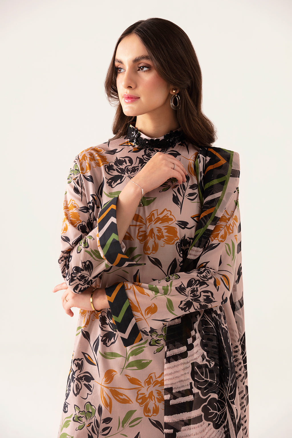 Ramsha | Pinted Lawn | RP-106 by Ramsha - Designer Dress - Type: Ladies Clothes - Available at Libayah - 100% Original