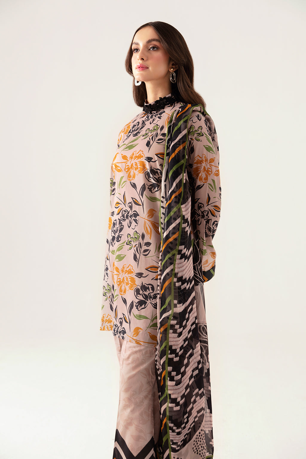 Ramsha | Pinted Lawn | RP-106 by Ramsha - Designer Dress - Type: Ladies Clothes - Available at Libayah - 100% Original