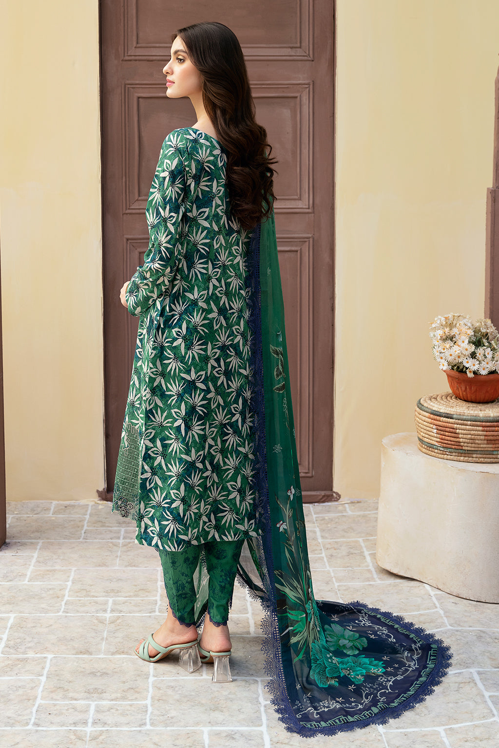 Ramsha | Rangrez Lawn Collection | N-507 by Ramsha - Designer Dress - Type: Ladies Clothes - Available at Libayah - 100% Original