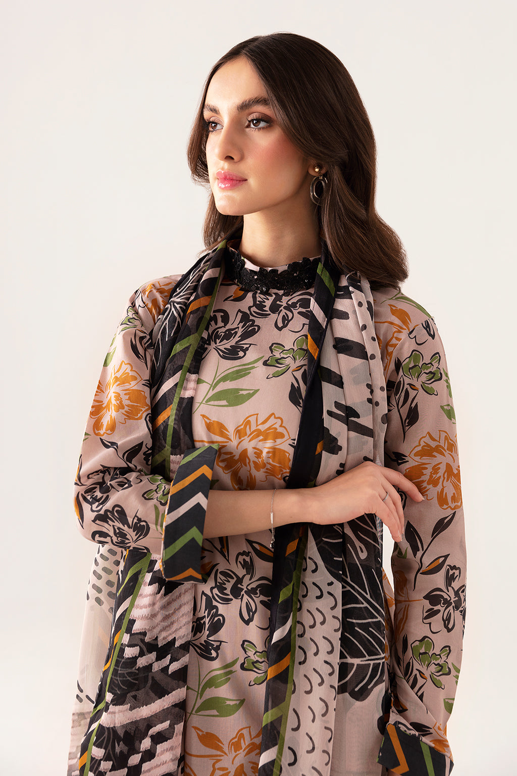 Ramsha | Pinted Lawn | RP-106 by Ramsha - Designer Dress - Type: Ladies Clothes - Available at Libayah - 100% Original