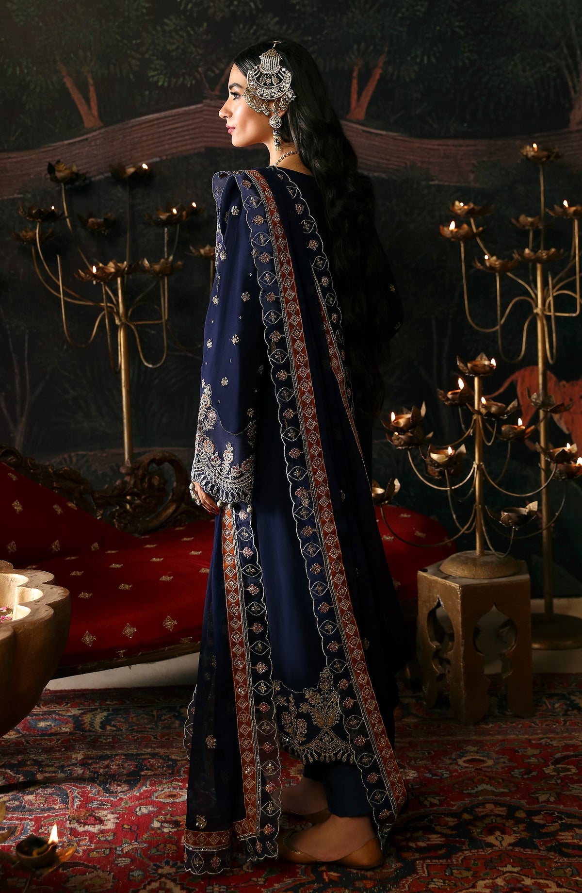 Emaan Adeel | Devdas Formals | NAZGUL by Emaan Adeel - Designer Dress - Type: Ladies Clothes - Available at Libayah - 100% Original