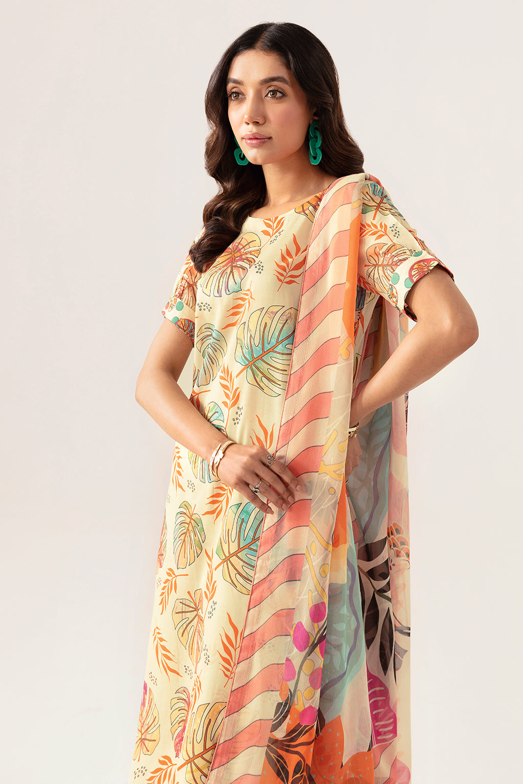 Ramsha | Pinted Lawn | RP-107 by Ramsha - Designer Dress - Type: Ladies Clothes - Available at Libayah - 100% Original
