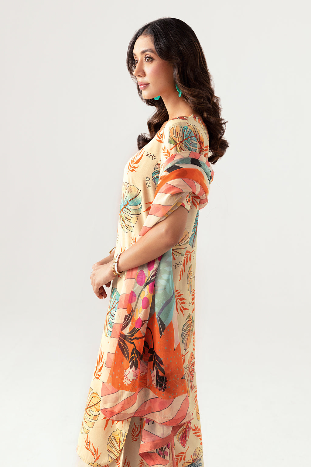 Ramsha | Pinted Lawn | RP-107 by Ramsha - Designer Dress - Type: Ladies Clothes - Available at Libayah - 100% Original