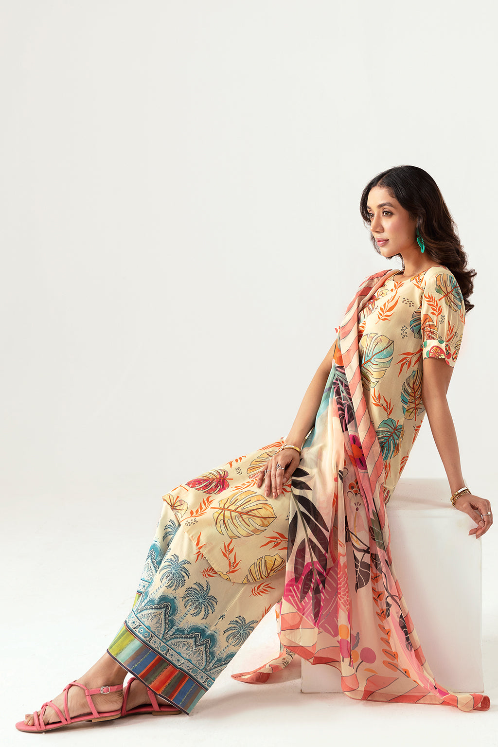 Ramsha | Pinted Lawn | RP-107 by Ramsha - Designer Dress - Type: Ladies Clothes - Available at Libayah - 100% Original
