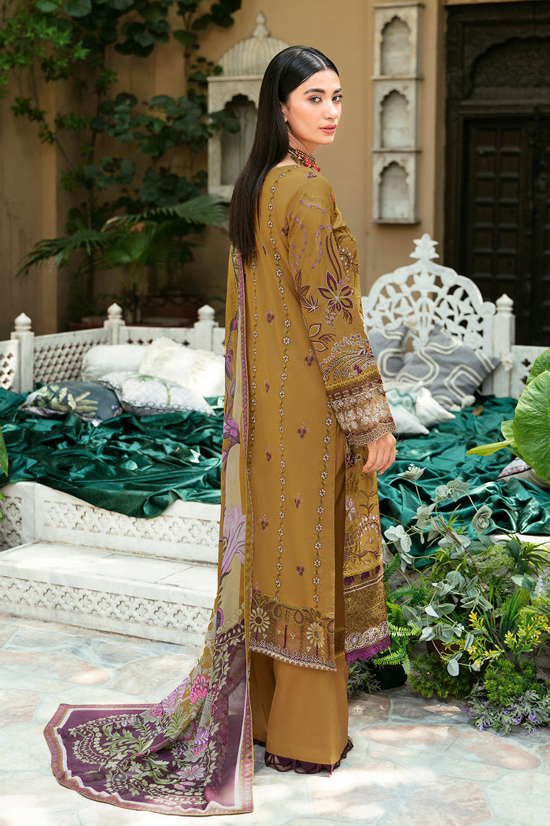 Ramsha | Mashaal Luxury Lawn | L-808 by Ramsha - Designer Dress - Type: Ladies Clothes - Available at Libayah - 100% Original