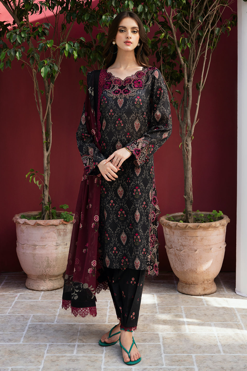 Ramsha | Rangrez Lawn Collection | N-503 by Ramsha - Designer Dress - Type: Ladies Clothes - Available at Libayah - 100% Original