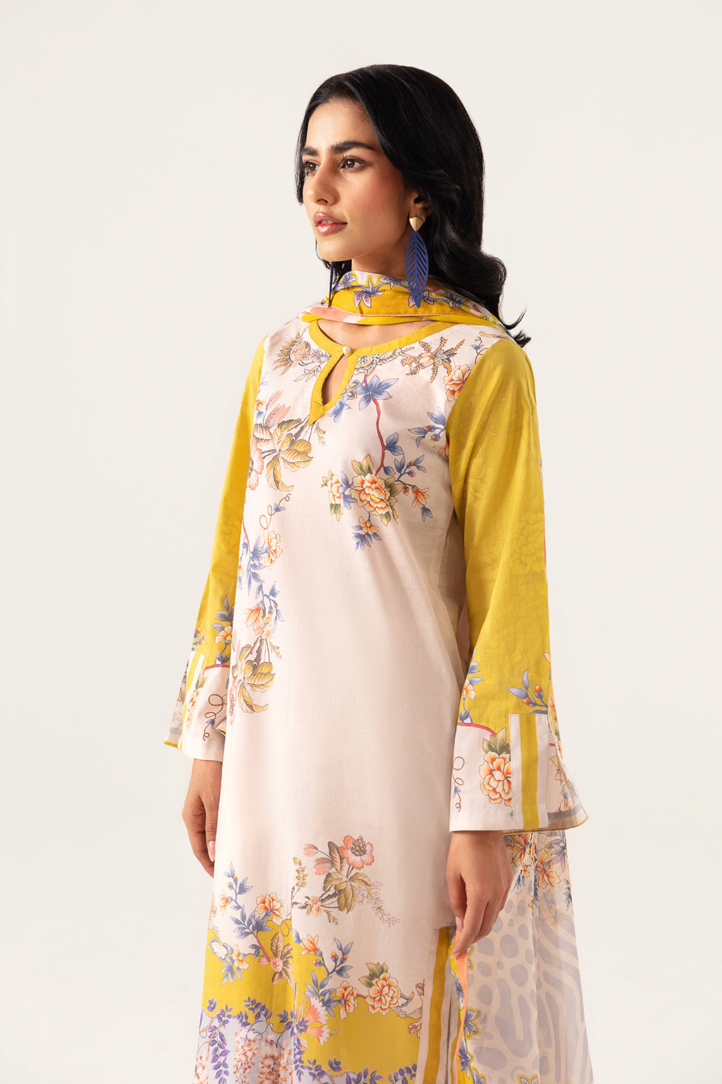 Ramsha | Pinted Lawn | RP-111 by Ramsha - Designer Dress - Type: Ladies Clothes - Available at Libayah - 100% Original