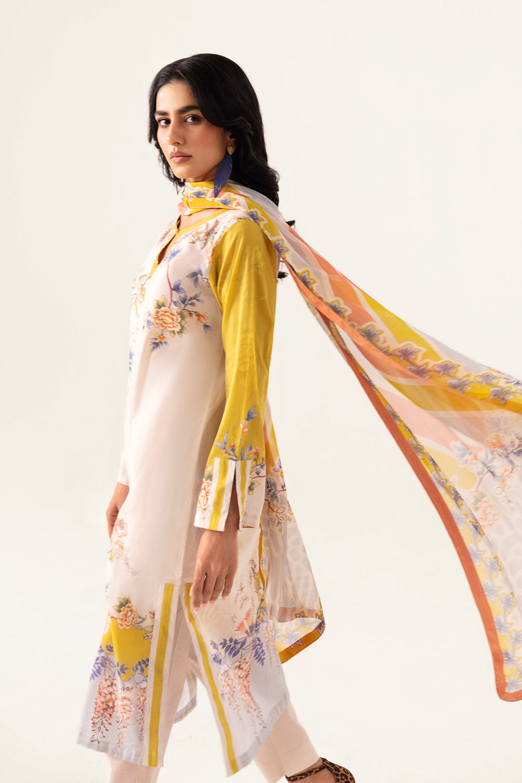 Ramsha | Pinted Lawn | RP-111 by Ramsha - Designer Dress - Type: Ladies Clothes - Available at Libayah - 100% Original