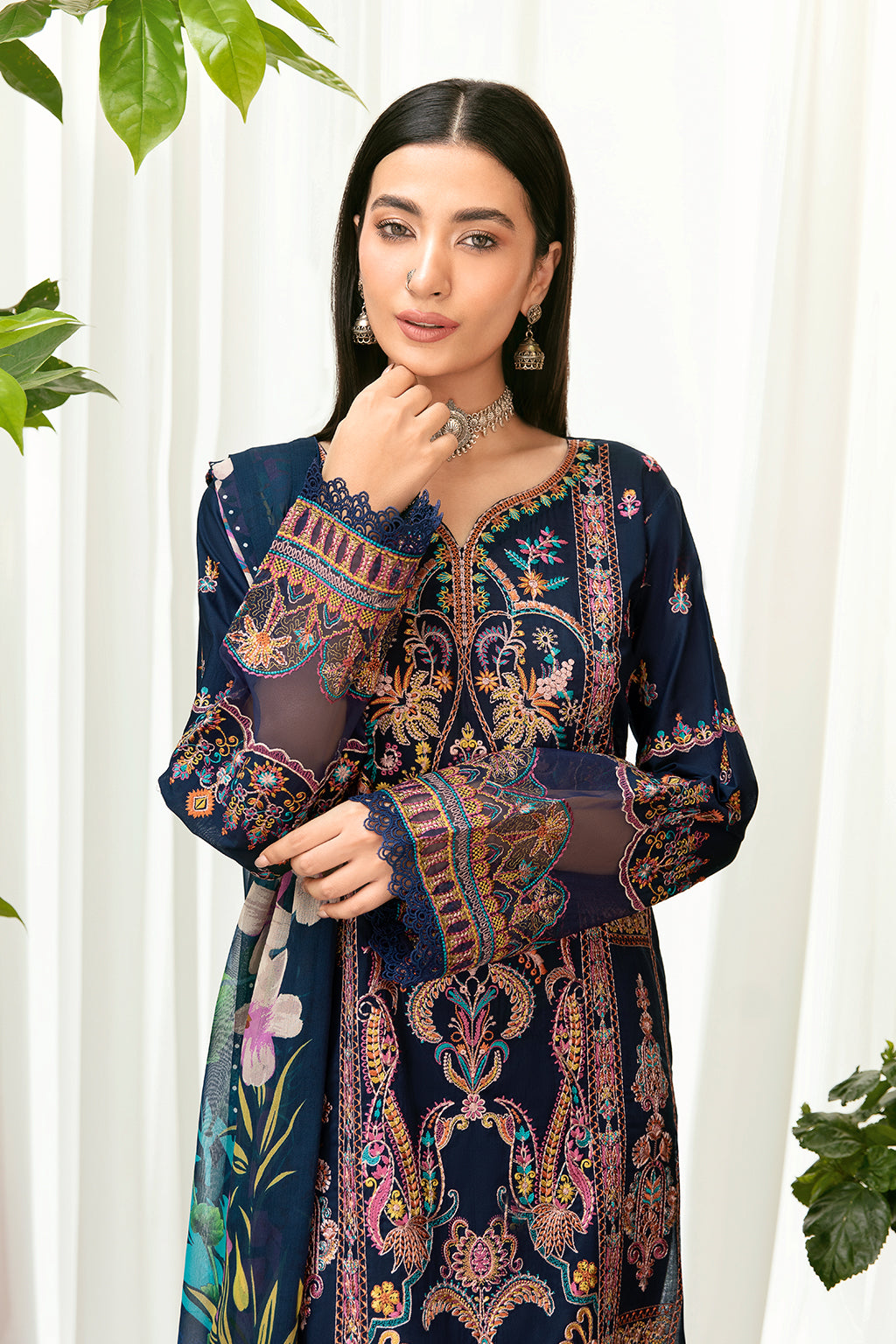 Ramsha | Mashaal Luxury Lawn | L-802 by Ramsha - Designer Dress - Type: Ladies Clothes - Available at Libayah - 100% Original