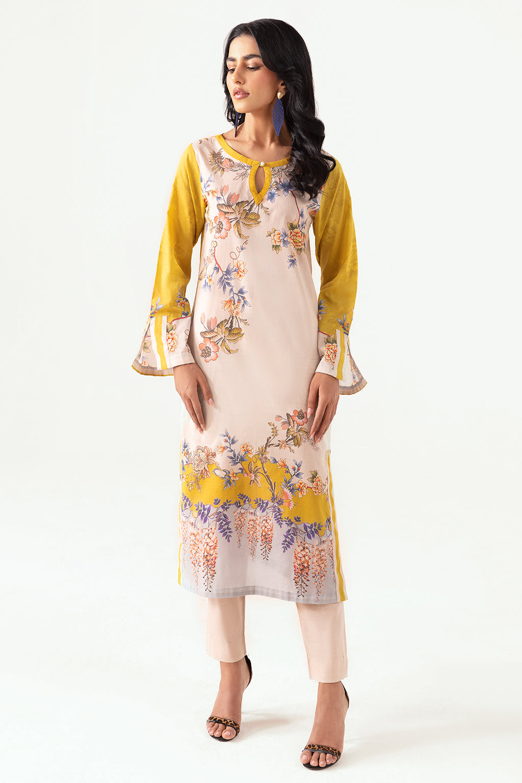 Ramsha | Pinted Lawn | RP-111 by Ramsha - Designer Dress - Type: Ladies Clothes - Available at Libayah - 100% Original