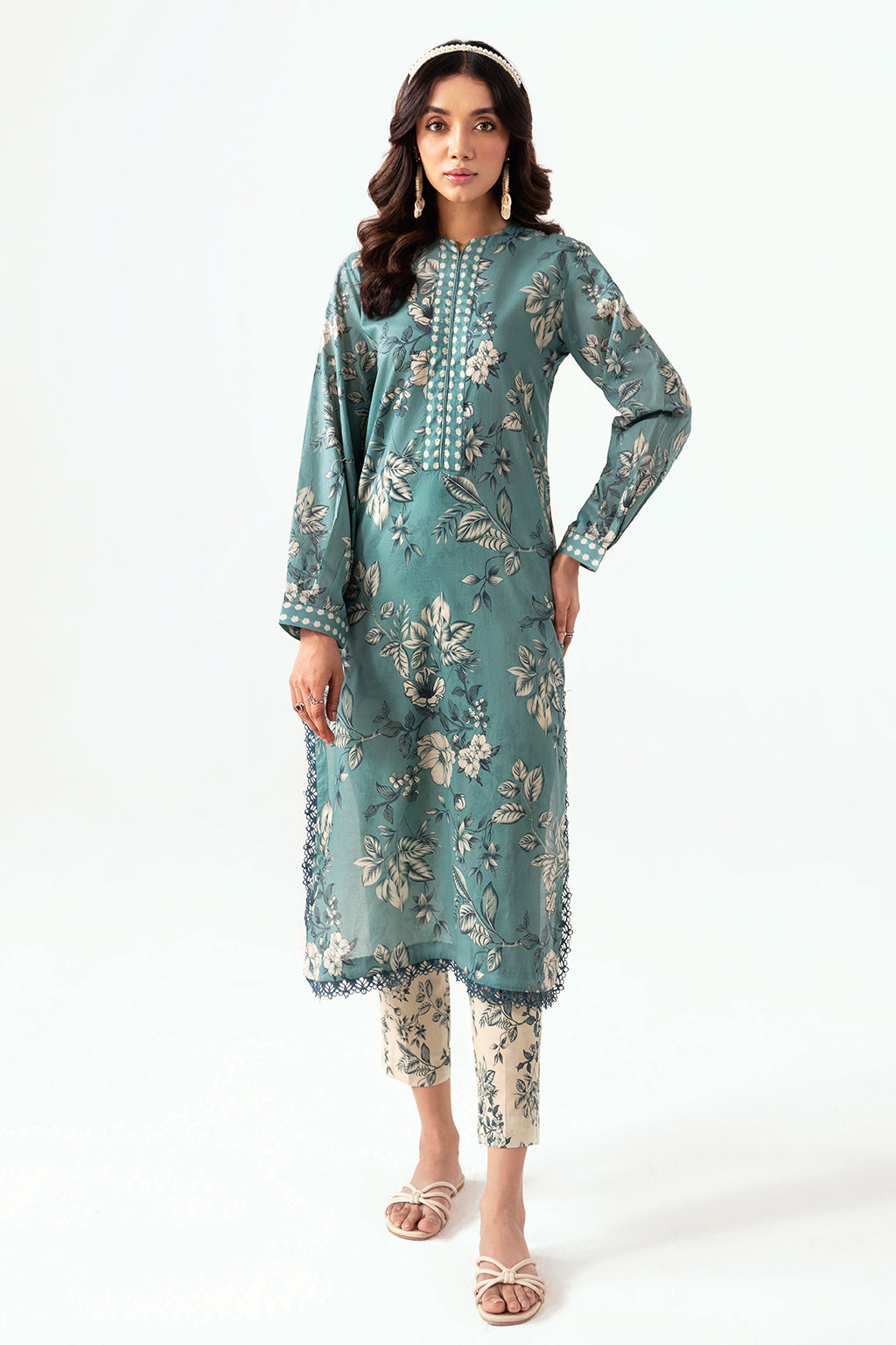Ramsha | Pinted Lawn | RP-104 by Ramsha - Designer Dress - Type: Ladies Clothes - Available at Libayah - 100% Original