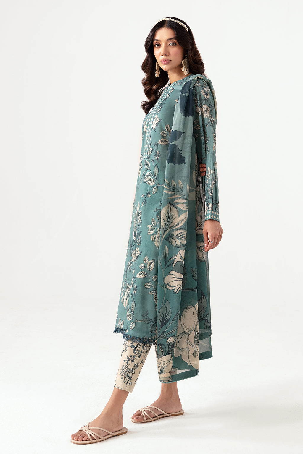 Ramsha | Pinted Lawn | RP-104 by Ramsha - Designer Dress - Type: Ladies Clothes - Available at Libayah - 100% Original